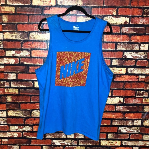 Nike Other - 5/$25🖤XL Blue Nike Muscle Shirt